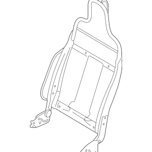 Seat Back Frame - Mazda (1F70-88-133)