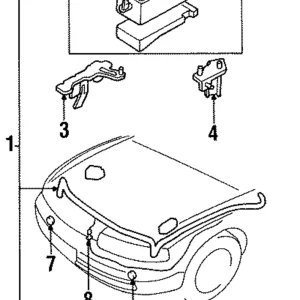 Fuse Box - Mazda (HG39-66-760C)