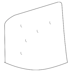 Seat Cushion Pad - Mazda (1F70-88-112)