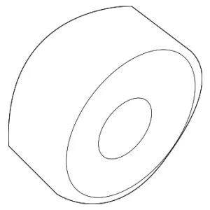 Bumper Cover Washer - Mazda (J001-50-252)