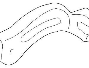 Adjust Bracket - Mazda (B6BF-18-361C)