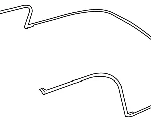 Weatherstrip - Mazda (NF28-R1-411D)