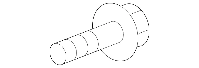 Mnfd W/Converter Mount Bolt - Mazda (9YA0-2A-020)