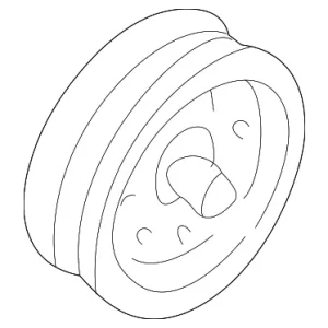 Power Steering Pulley - Mazda (EC07-32-620)