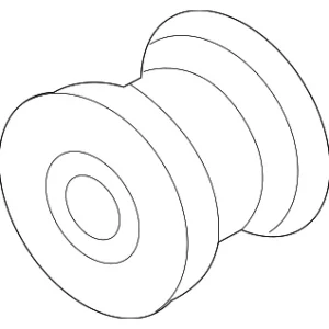 Lower Control Arm Front Bushing - Mazda (BJS7-34-470A)