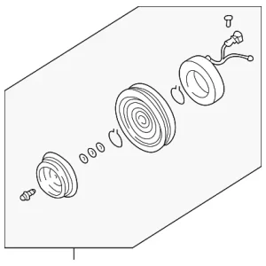 Clutch & Pulley - Mazda (L120-61-L10A)