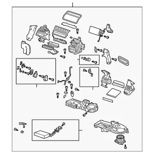 AC & Heater Assembly - Mazda (GK3K-61-130D)