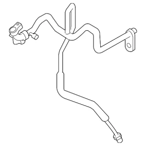 Rear Suction Hose - Mazda (TD11-61-4TYB)