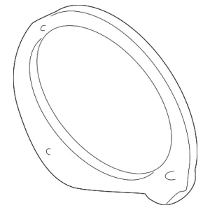 Blower Motor Mount Gasket - Mazda (ZZM0-61-B13)