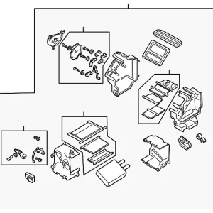Heater Assembly - Mazda (GD7A-61-130C)