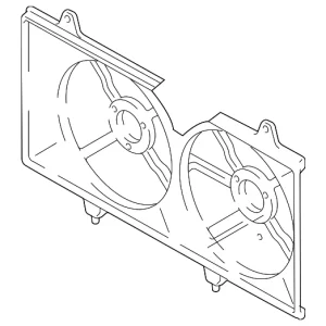 Fan Shroud - Mazda (L3K9-15-210A)