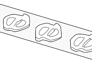 Engine Intake Manifold Gasket - Mazda (ZZM5-13-095)