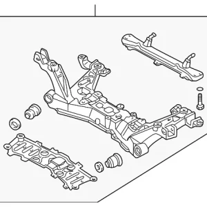 Cross-Member - Mazda (TA04-34-600K)