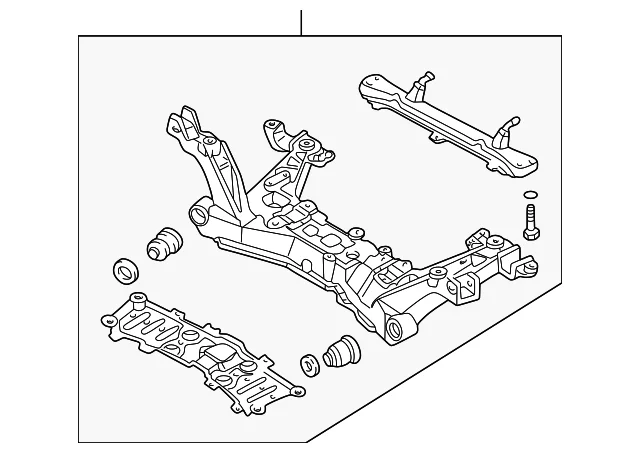 Cross-Member - Mazda (TA04-34-600K)