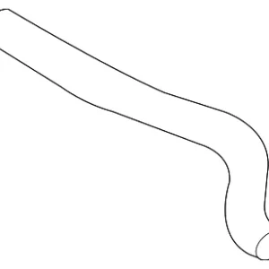 Engine Coolant Reservoir Hose - Mazda (L3K9-15-381B)