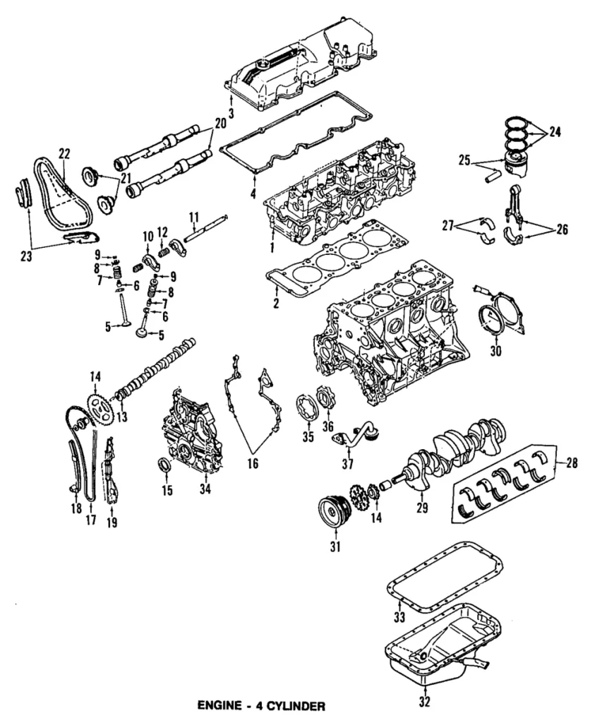 Timing Chain - Mazda (G601-12-201)
