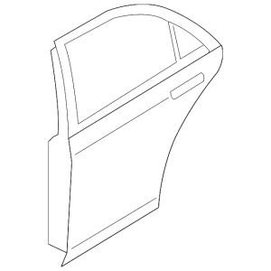Door Shell - Mazda (EGY1-72-02XP)