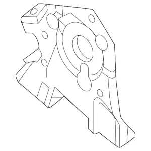 Blower Assembly Bracket - Mazda (VC67-30-26Y)