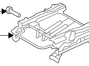 Seat Adjuster - Mazda (GS3L-88-H50A)