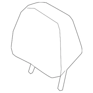 Headrest - Mazda (KB7W-88-240-2A)