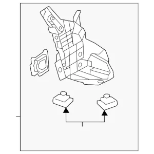Splash Shield - Mazda (KSD4-50-340)