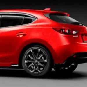 Rear Spoiler - Liquid Silver - Mazda (QBMN-51-9N0-50)