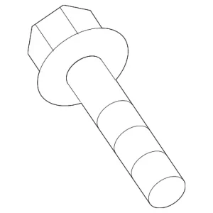 Trans Mount Bracket Bolt - Mazda (9YA0-2A-266)