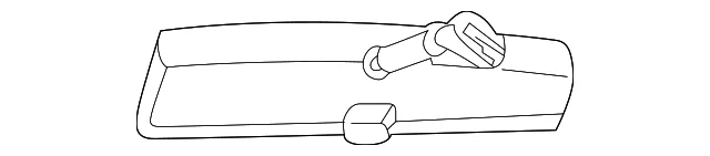 Mirror Inside - Mazda (ZZM0-69-170A)