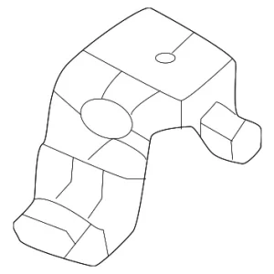 Upper Inner Rail Rear Bracket - Mazda (DN4E-53-29Y)