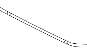 Connector Hose - Mazda (DCWK-67-501)