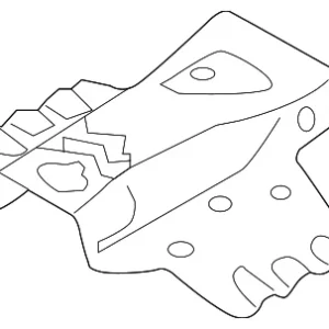 Reinforcement - Mazda (D651-53-61XB)