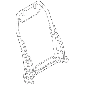 Seat Back Frame - Mazda (GHK1-88-63X)
