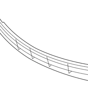 Lower Grille - Mazda (GS3M-50-1T0C)