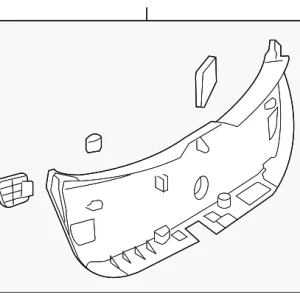 Lower Trim - Mazda (BBN9-68-960H)