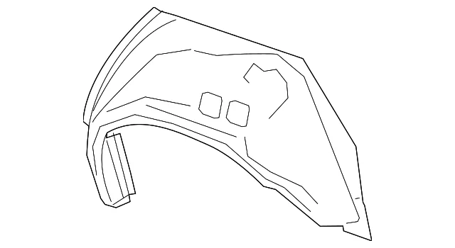 Outer Wheelhouse - Mazda (TKY8-71-11X)