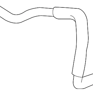 Engine Coolant Hose - Mazda (L3M6-13-680)