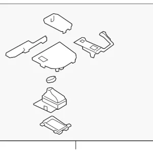 Insert Panel - Mazda (TC3M-64-340B-06)