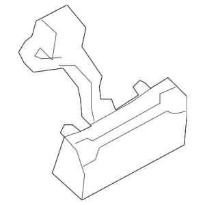 Handle, Outside - Mazda (L207-62-410A)