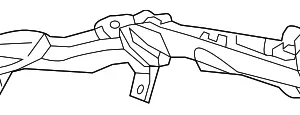 Defroster Duct - Mazda (NA1P-60-190)