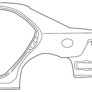 Quarter Panel - Mazda (GKYA-70-410)