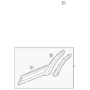 Body Side Molding - Mazda (EC02-51-RE0H-44)
