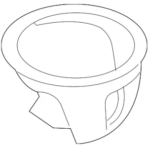Console Cup Holder Bezel - Mazda (N243-64-36X-02)