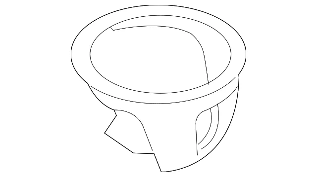 Console Cup Holder Bezel - Mazda (N243-64-36X-02)