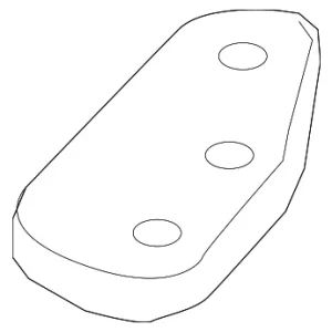 Heater Core Gasket - Mazda (TD14-61-J31)