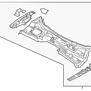 Cowl Panel - Mazda (NA1J-53-500A)