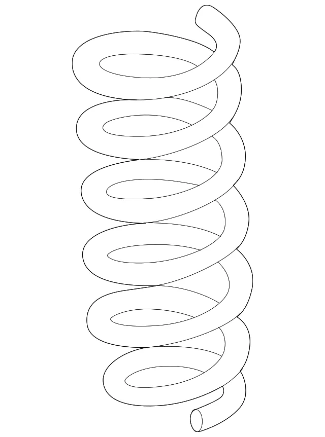 Coil Spring - Mazda (KR9E-28-011)