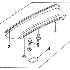 Applique Panel - Mazda (EA01-50-810B)