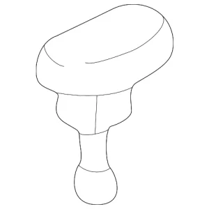 Washer Nozzle - Mazda (BJ0E-67-510C)