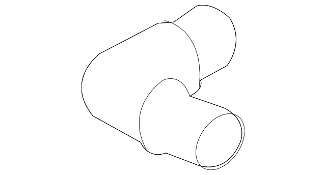 Air Hose Joint - Mazda (Z622-13-758)
