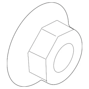 Impact Bar Nut - Mazda (9YB0-40-807)